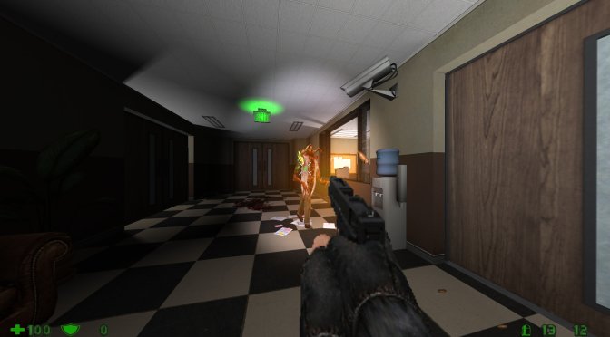 Here is Half-Life re-imagined as a classic Doom game